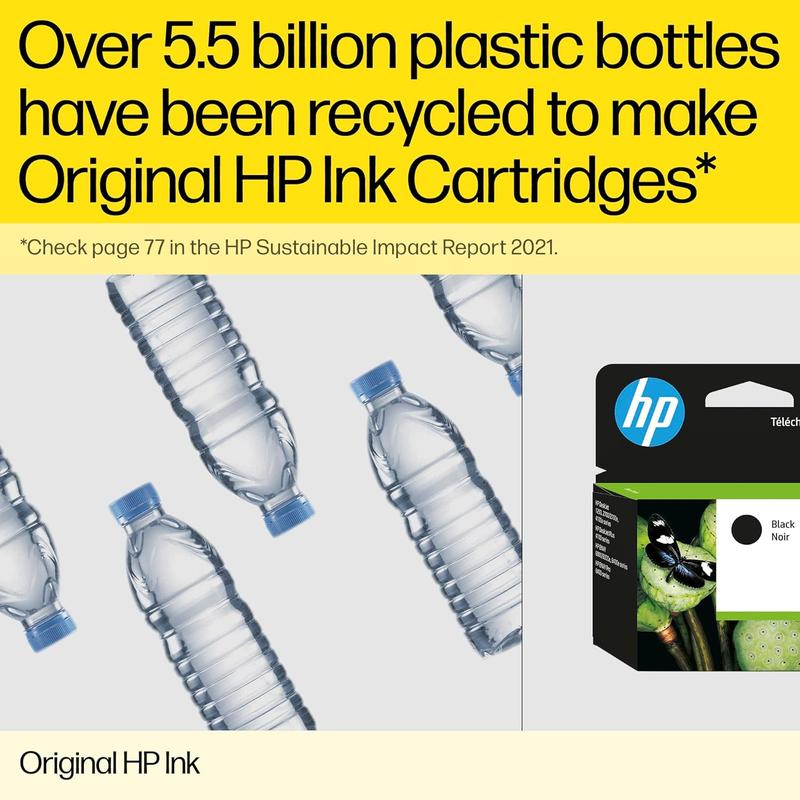 HP 3YM61AE 305 Original Ink Cartridge, Black, Pack of 1 3
