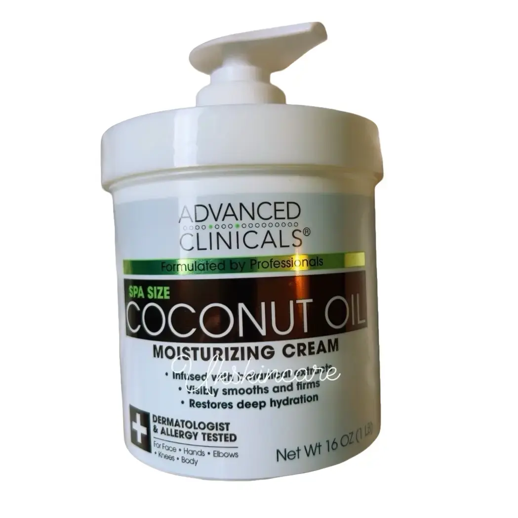Advanced Clinicals Coconut Body Lotion - Moisturizing Body Care - Moisturizers