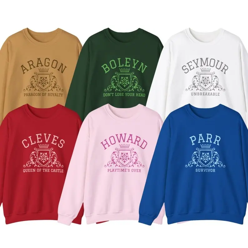 SIX MUSICAL QUEENS Shirt, Six Musical West End Queens Musical Theatre Shirt, Six Broadway