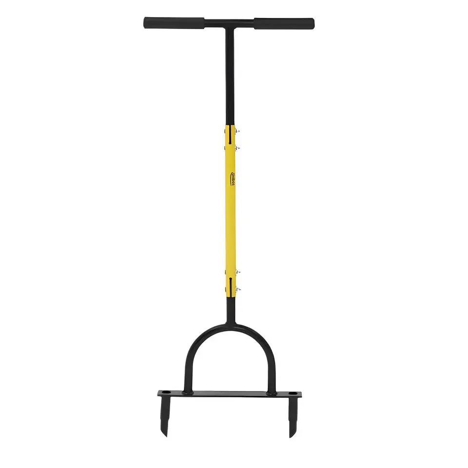 Outdoor Garden Lawn Aerator Spike Soil Roller Gardening Tool Grass Rolling Steel