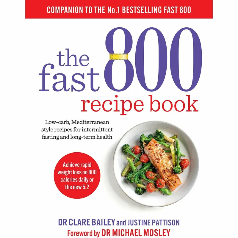 Fast 800 Recipe Book, The Fast 800, Quick and Simple RAPID 800, Paleo Nom Nom Fast 800 Cookbook 4 Books Collection Set 1