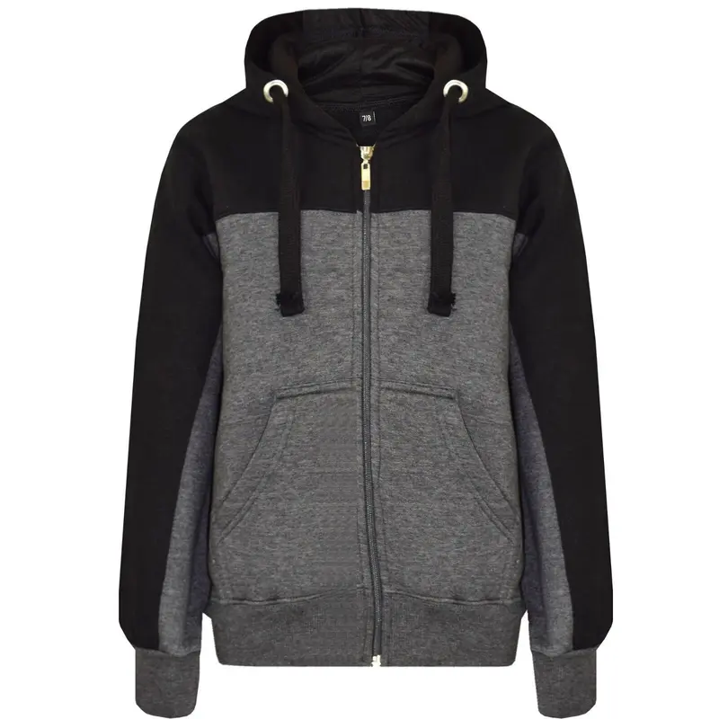 Boys Tracksuit New Kids Contrast Style Hooded Jogging Bottoms And Hoodie 4 CLRS 4