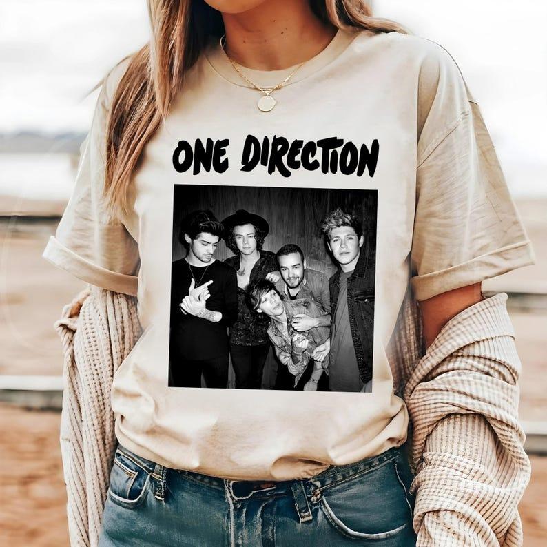One Direction Comfort Colors Shirt, One Direction Band Shirt, One Direction World Tour Tshirt, 1D shirt, Forever One Direction T-Shirt 3