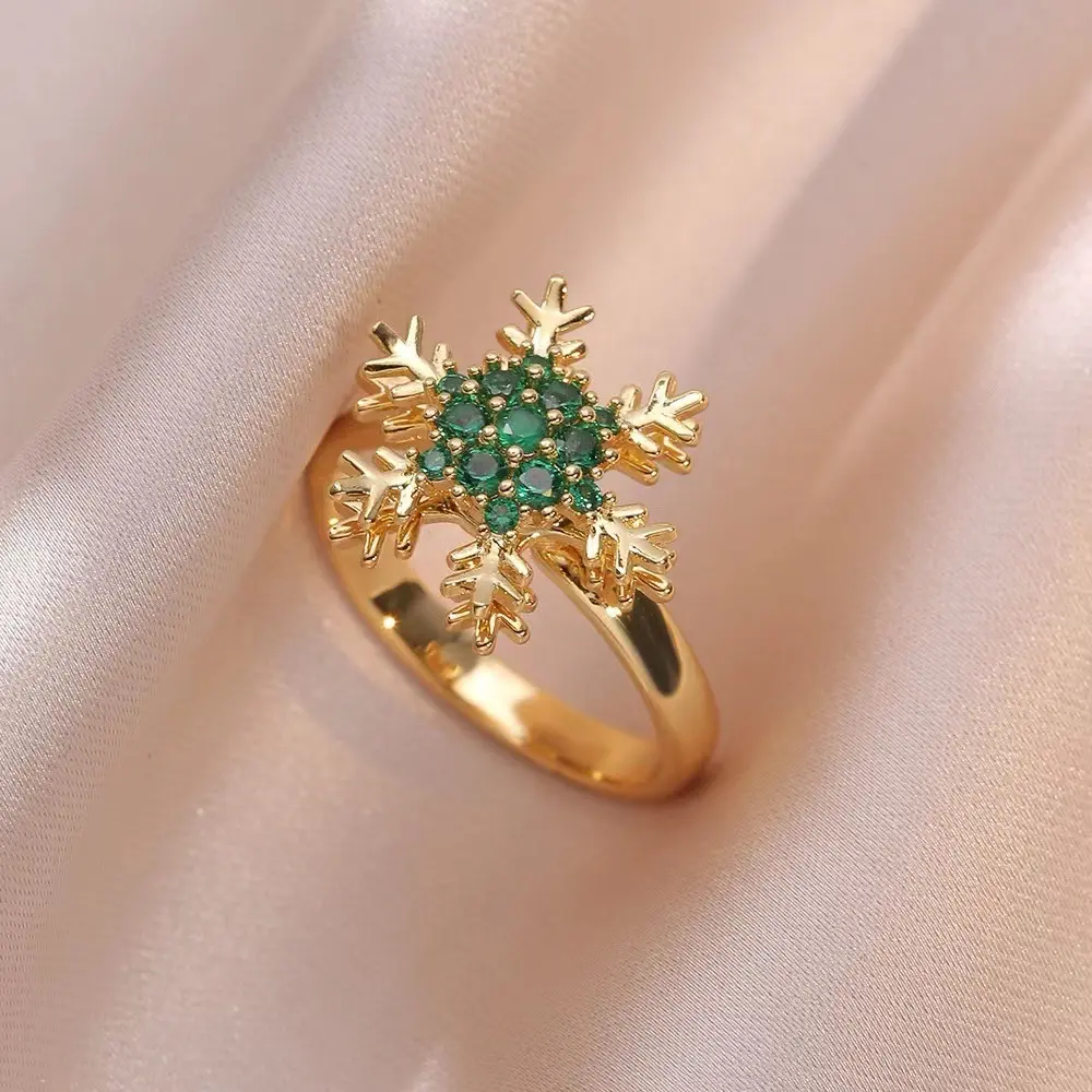 Zircon Loving Heart Ring - Fully Jeweled, Cold Style