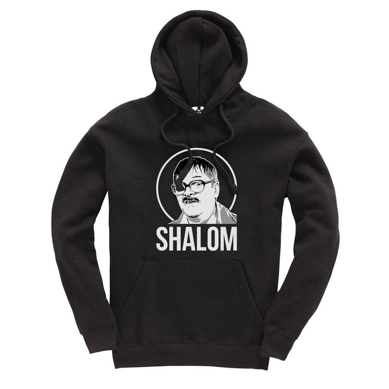 Shalom hoodie hood hoods pullover sweat comfy Friday night dinner tv show series meme viral trending 3
