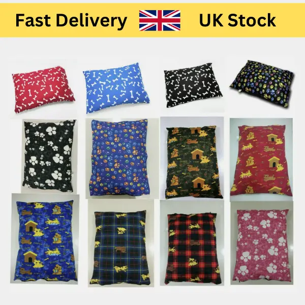 Large & Extra Large Dog Pet Bed with Removable Zipped Cover