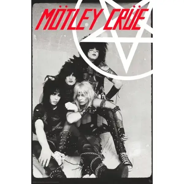 MOTLEY CRUE The Guys BANNER HUGE 3X5 Ft Fabric Poster Tapestry Flag NEW,Movies Poster,Films Bedroom Posters,Vintage Lovers Fan Gift,Minimalist Wall Art "