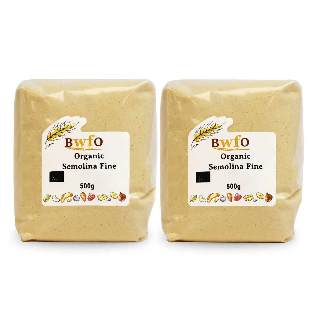 Organic Semolina Fine 1kg