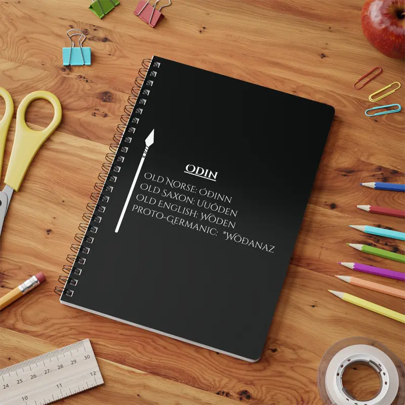 Odin, Softcover Notebook, A5 5