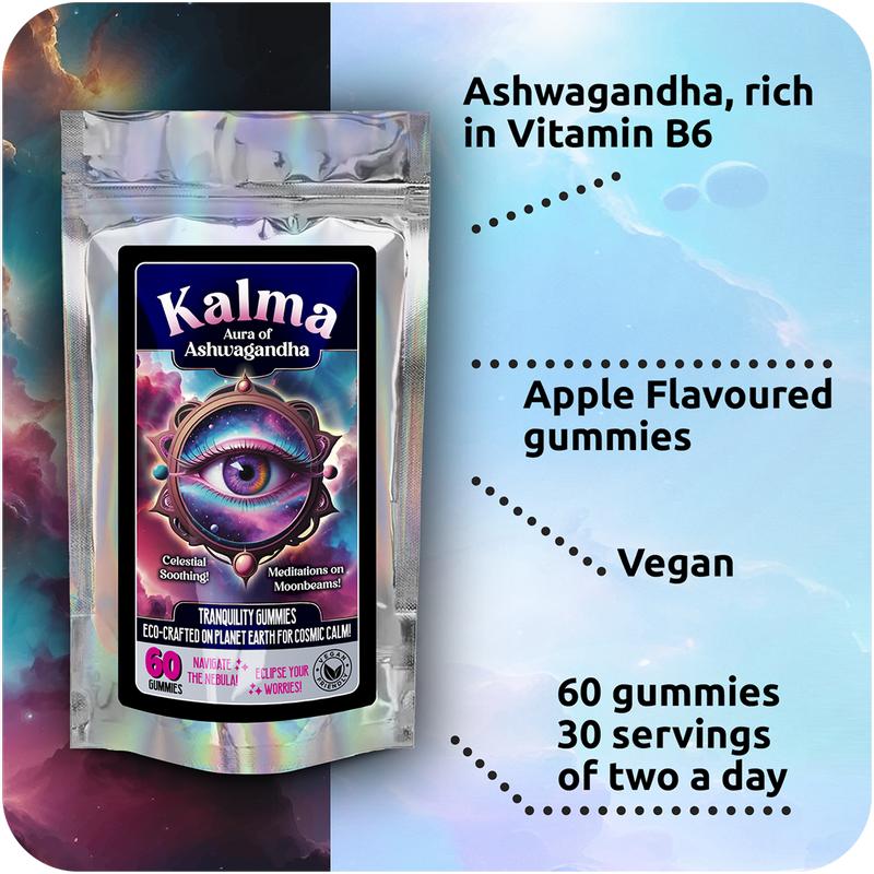 Kalma Pure Ashwagandha Extract | Trial Pack x10 Gummies | Vegan | Gluten Free | GMO Free | Dairy Free 1