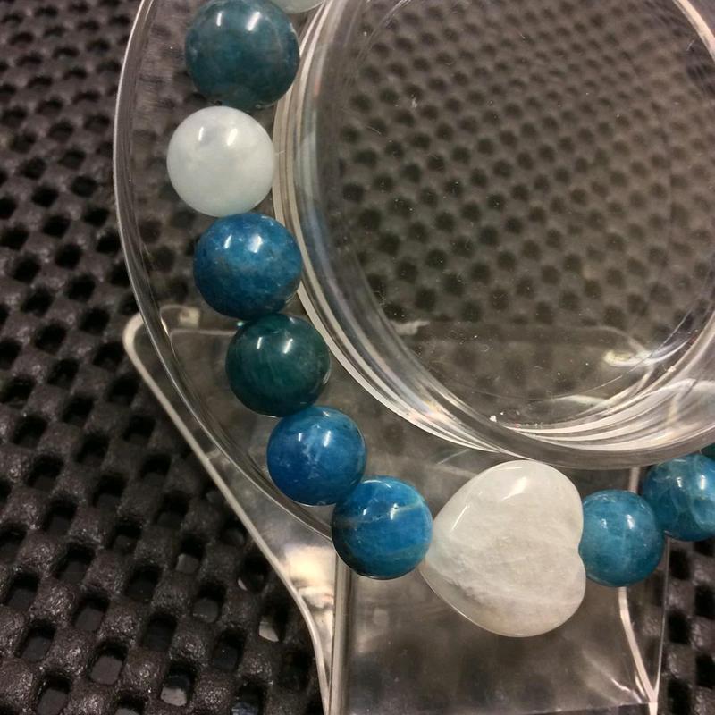 Apatite, Aquamarine & Moonstone. 5