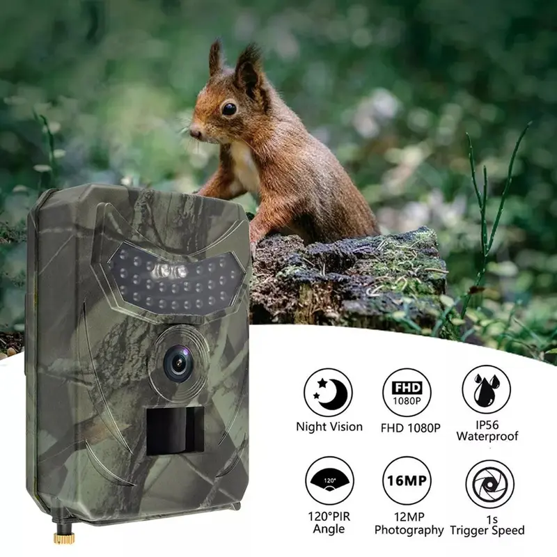 Trail Wildlife Camera 36MP 1080P HD Trap Game Hunting Cam PIR HD Night Vision UK 5