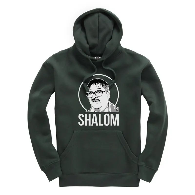 Shalom hoodie hood hoods pullover sweat comfy Friday night dinner tv show series meme viral trending 4