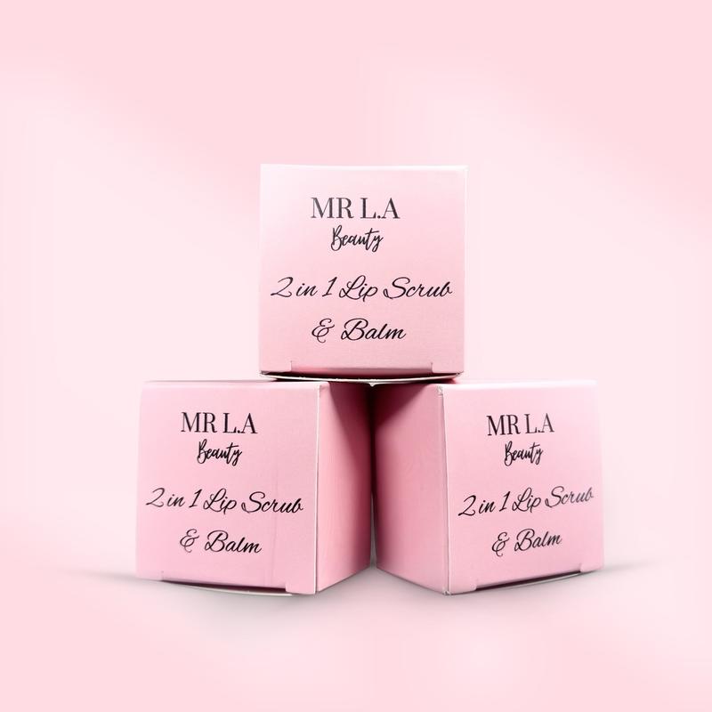 Mr L.A Lip Rescue 2 in 1 Lip Balm & Scrub Moisturize 3
