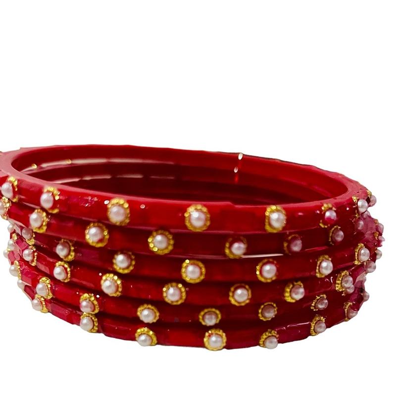 Glass Bangles (12pcs) - size 4 (small) 5