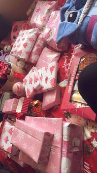 Product Review of Christmas Theme Gift Wrapping Paper, 12pcs/set Snowman & Reindeer Pattern Gift Wrapping Paper, Gift Packaging Supplies for Holiday Party Birthday Stocking Filler, Christmas Gifts from d**7 0