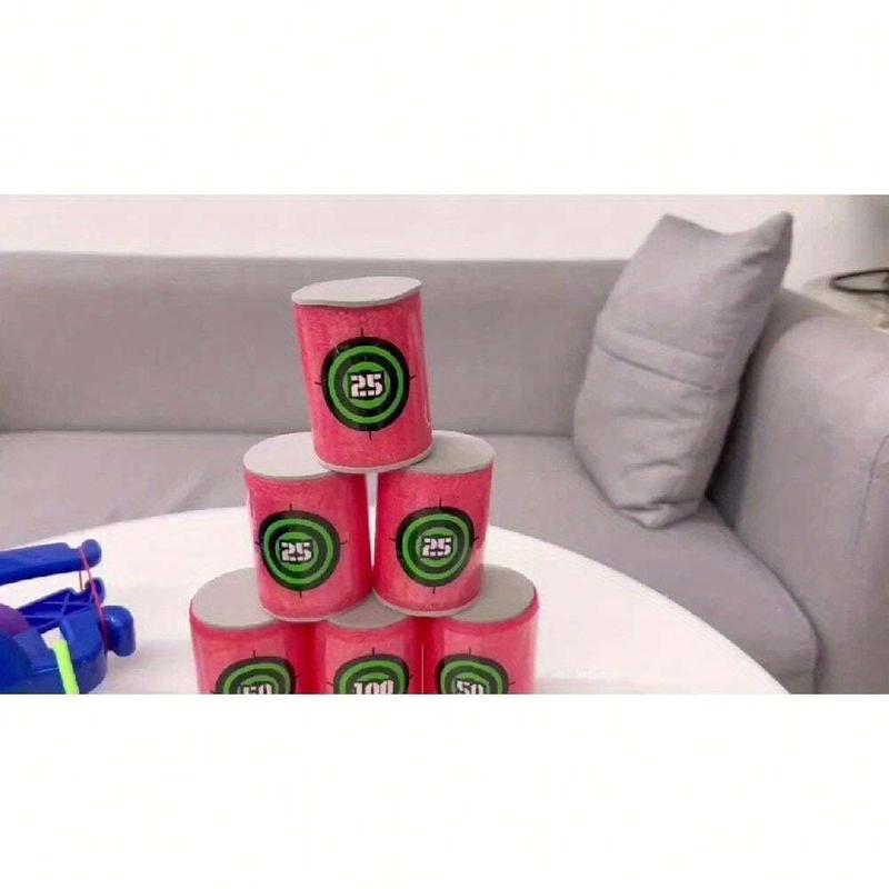 Soft Bullet Target Practice Toy for Children, Educational Shooting Practice Toys with Soft Bullets 1