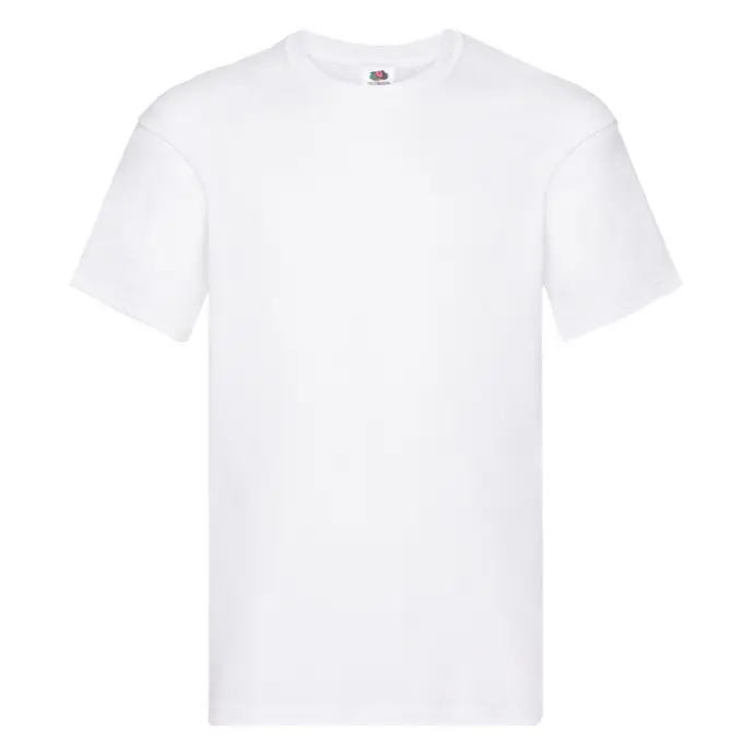Fruit of the Loom Men's Original T-Shirt, White (White 30), (Pack of 5) Casual Menswear Plain Cotton Soft Top Classic Dress Short Simple Slim Fit Shortsleeve Tshirt Stretch Undershirt 4