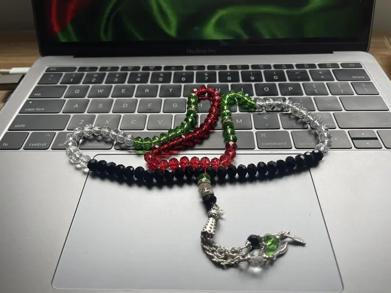 Car Hanging Decoration PALESTINE Prayer Beads 5
