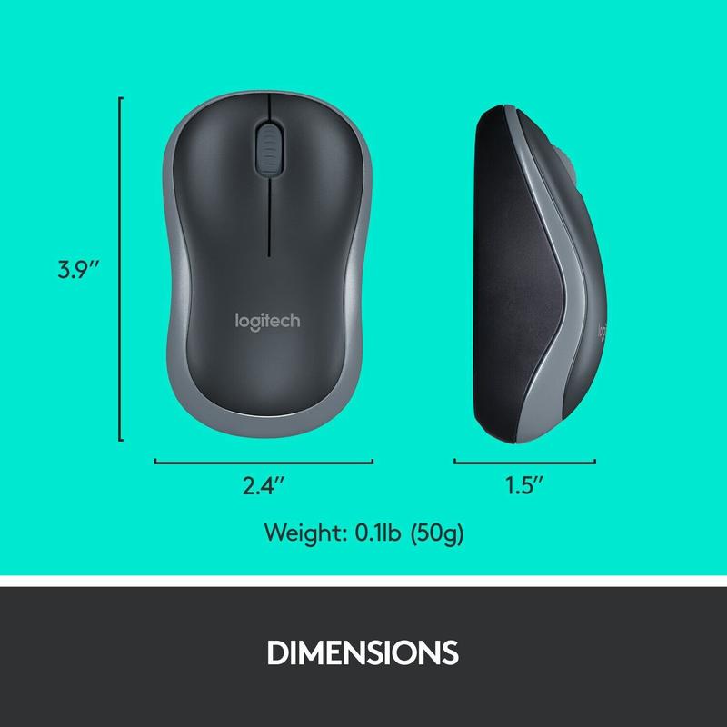 Logitech MK270 Wireless Keyboard and Mouse Combo Full-size Numeric Keypad UK 5