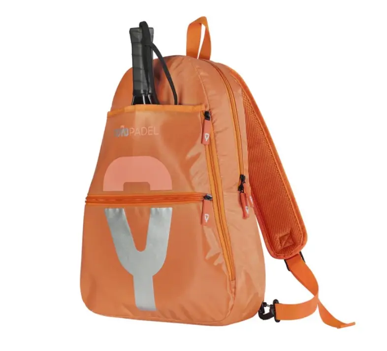 TUYO Backpack Orange - Premium Padel Racket Bag with Multi-Compartment Design