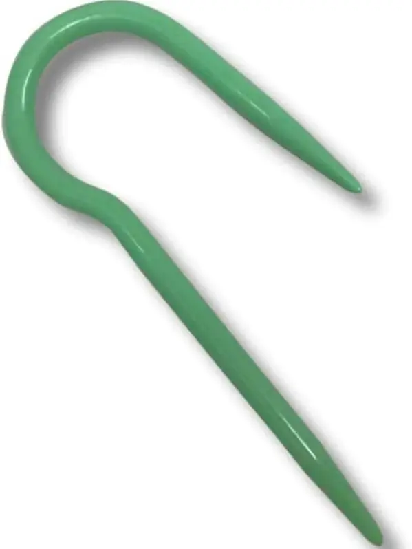 U Knitting Cable Needles - Premium ABS Plastic J-Shape/U Shaped Cable Stitch Holders for Knitting & Crochet Pack of Four Different Sizes 2
