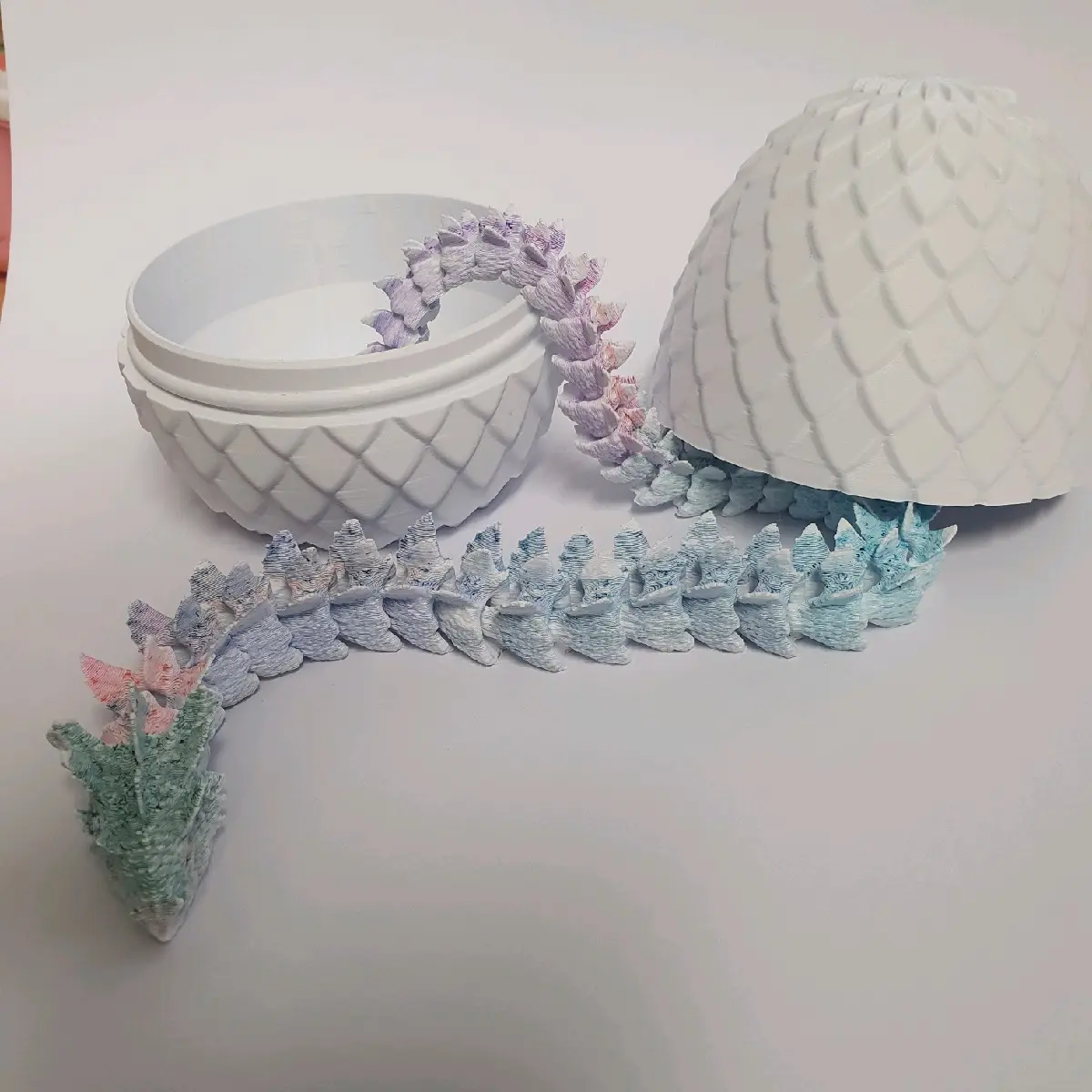 3d dragon and egg gift set for kids, DIY paint your own dragon