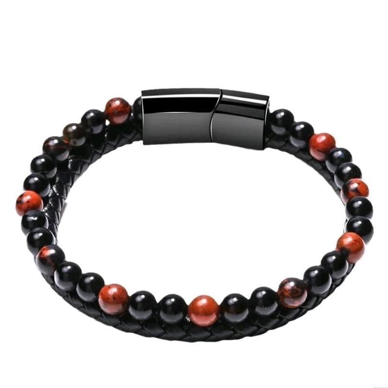 Beaded Bracelets Humanic + Pro MAXHematie Trio MAXHematie Natural Healing for mental health, weight loss, Adult Unisex 5
