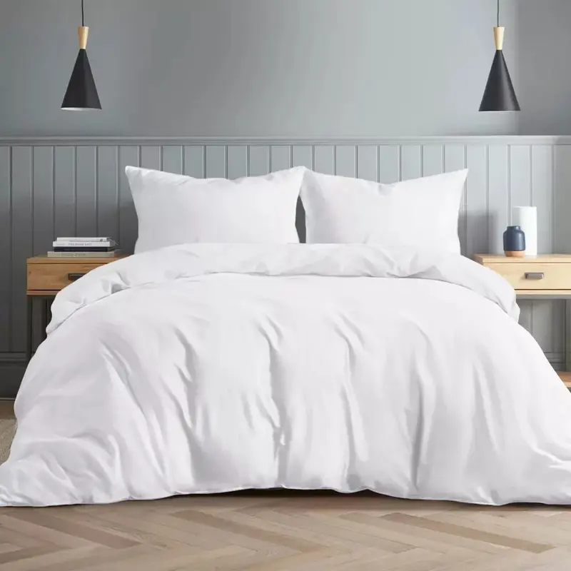 Luxury Reversible Duvet Cover Set for Single, Double and King Size Beds bedsheets 8