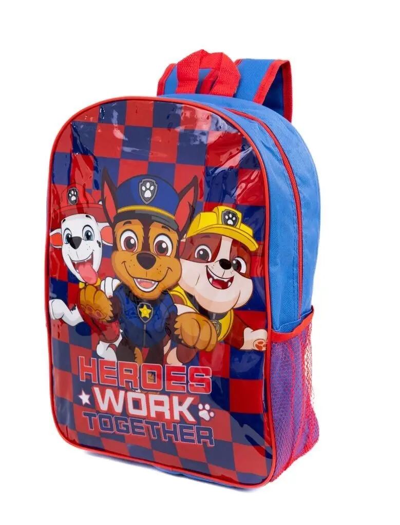 PAW PATROL Large Arch Backpack Kids Rucksack Boys Girls School Bag Gifts