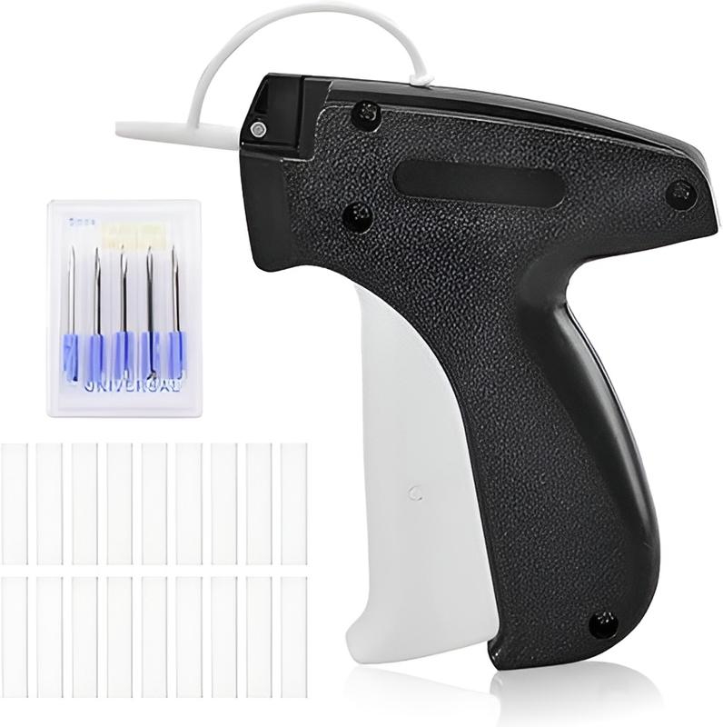 Tag Gun for Clothing with 5 Replacement Needles and 1000 Tags Barbs 0