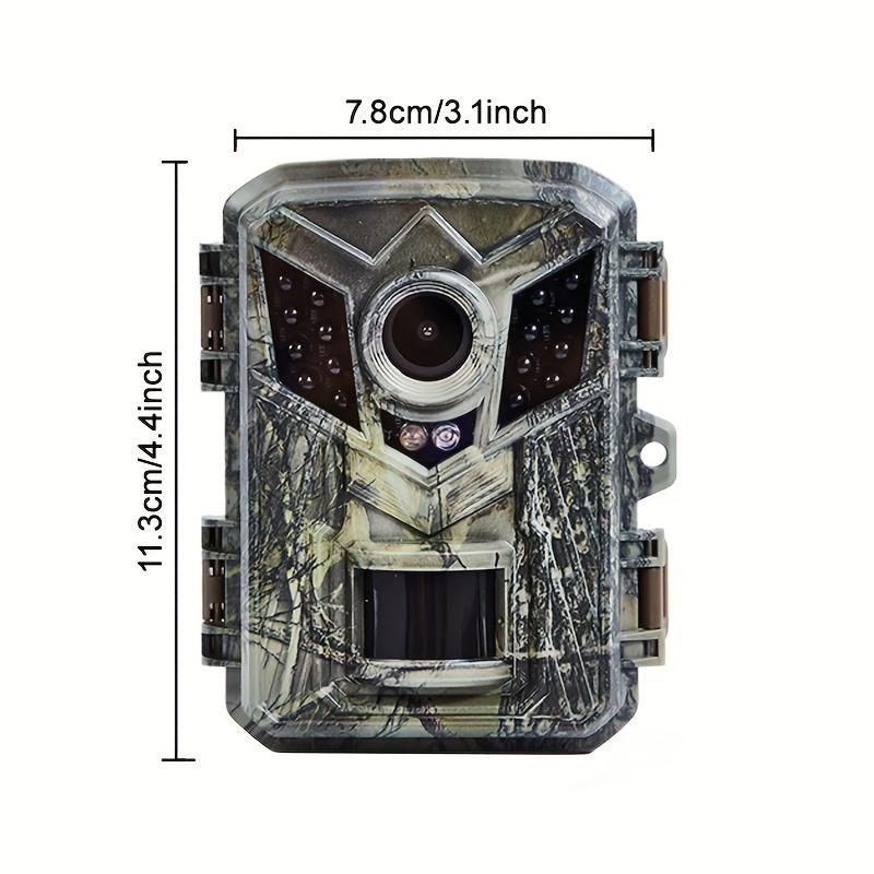 Product Introduction of 【2025】1pc Mini Trail Camera, HD Game Hunting Camera Motion, Activated With IR Night Vision Waterproof Video Cam For Wildlife, Scouting Hunting Deer Cam 3
