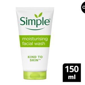 Simple Kind to Skin Moisturising Facial Wash 150ml  Gentle Skincare Daily