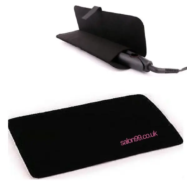 Black Heat Mat for Hair Straighteners - Salon 99 Store
