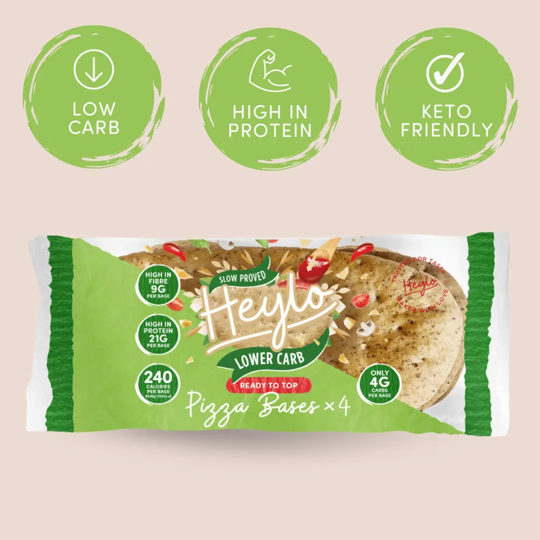 Low-Carb Pizza Bases | 4 x 70g | Ready To Top