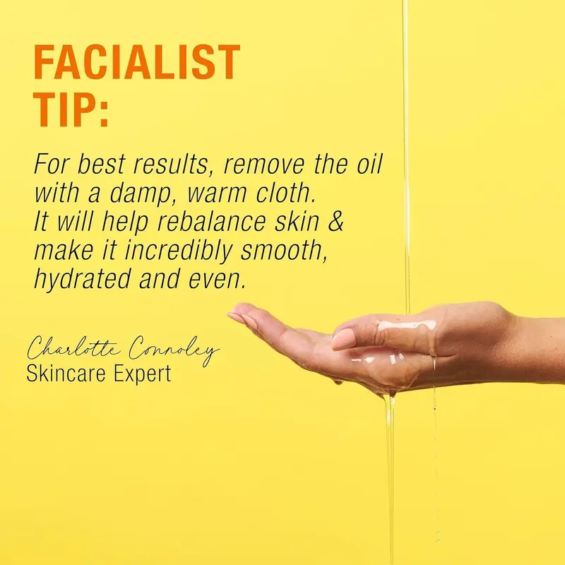 Super Facialist - Vitamin C + Brighten Skin Renew Cleansing Oil, Face Cleanser for Dissolving Makeup & Remove Daily Impurities, Contains Olive Oil, Vegan Friendly, 200ml (Cleansing Oil) 5