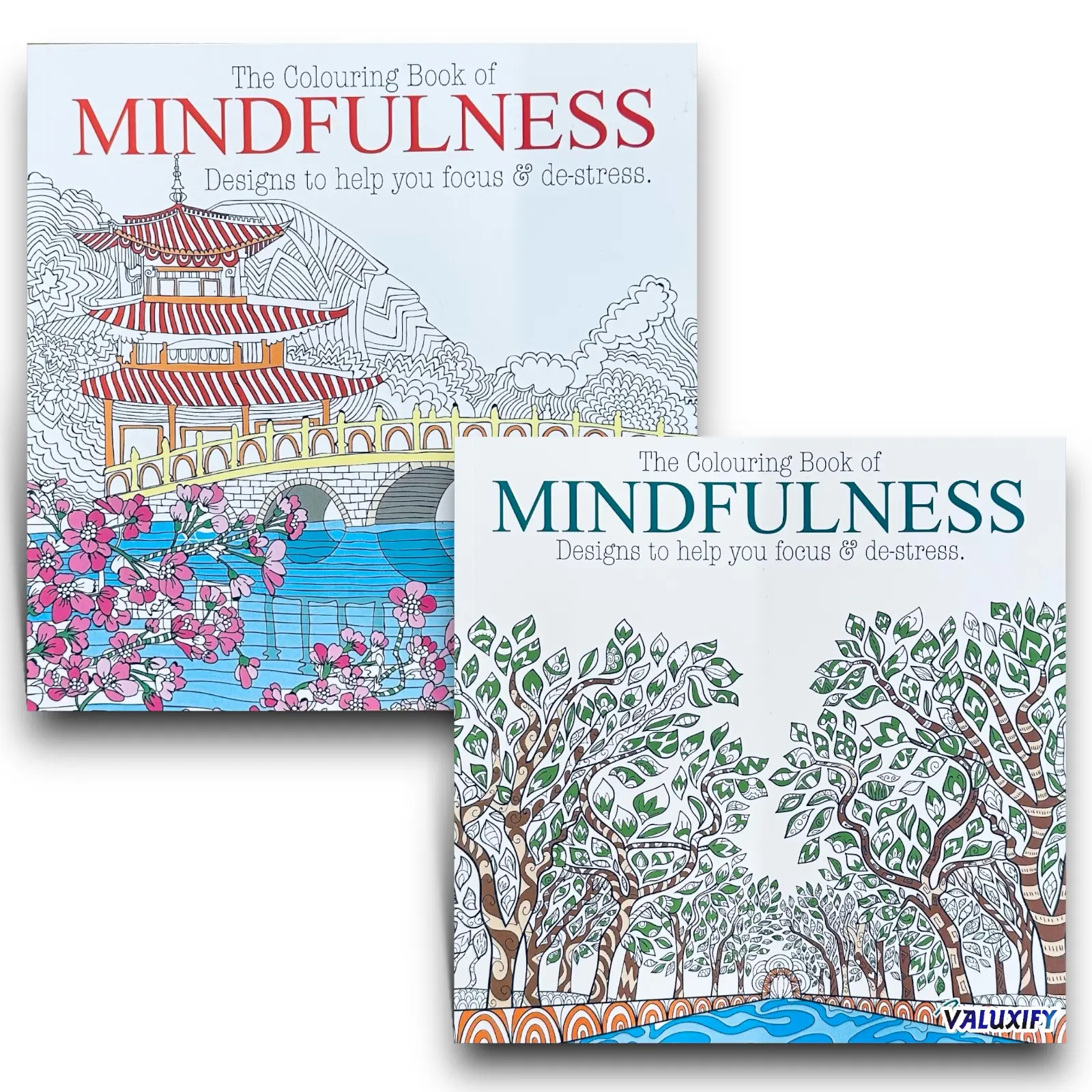 Advanced Adult Coloring Books Set: A Journey into Tranquility - Anti Stress Relaxing Colour Therapy Mind Relax coloring pages