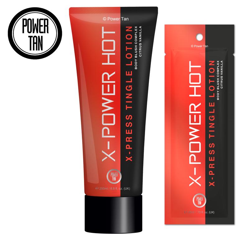 Product Introduction of Power Tan X-Power Hot X-Press Tingle UV Sunbed Tanning Accelerator Lotion Moisturizer Moisture tan  accelerator Body Care Moisturizing 2