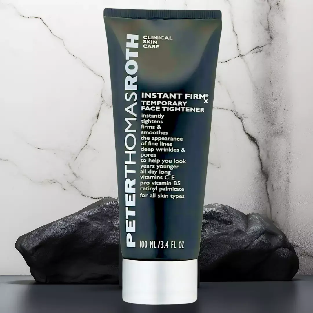 100ML Peter Thomas Roth Instant FIRMx Eye & Face Tightening Cream, rilley acne - Temporary Firming & Brightening Primer Lightweight Facial Flawless Radiant Smooth Comfort Skin Care