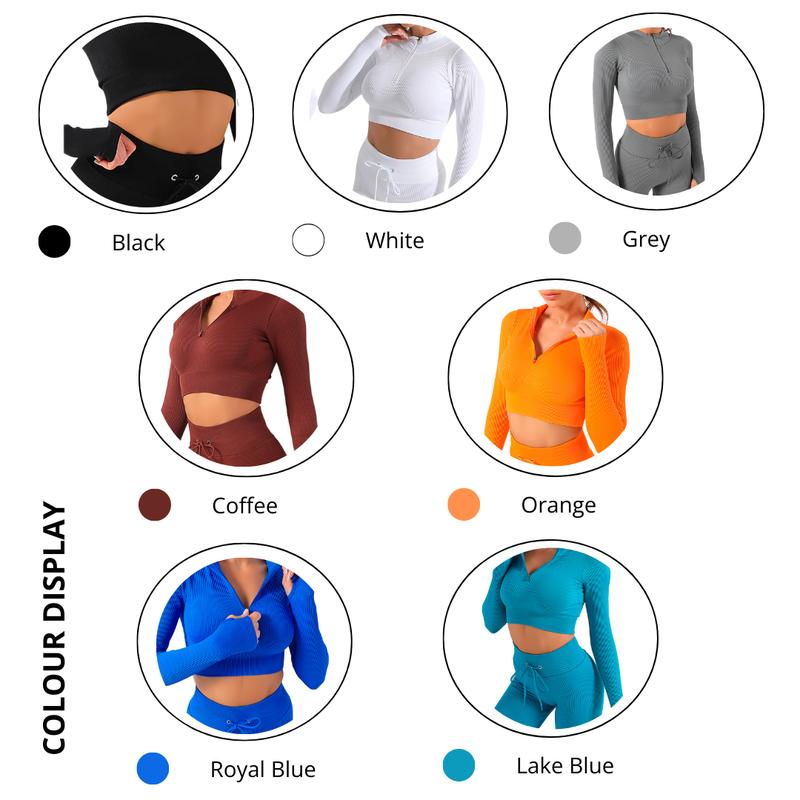 Key Closet Ribbed Gym/Yoga/Stay-at-home full set, 7 colours 5