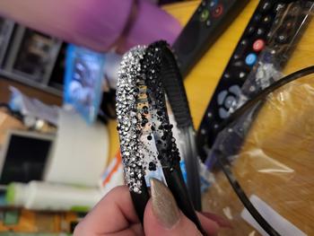 Product Review of Summer Rhinestone Decorated Anti Slip Hair Hoop with Teeth, Fashionable Hair Accessories for Women & Girls, Casual Versatile Hair Accessories for Daily Wear from K**e S**a G**n 1