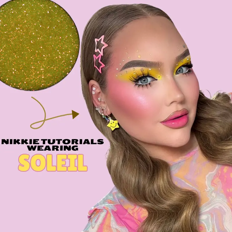 Pressed Glitter Eyeshadow (Various Shades) 1
