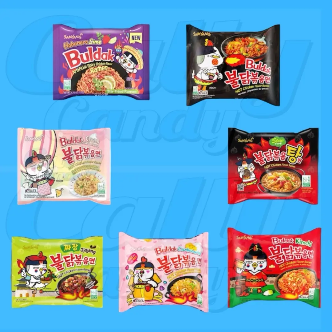 Samyang Buldak Noodle Ramen Selections Instant Food Halal