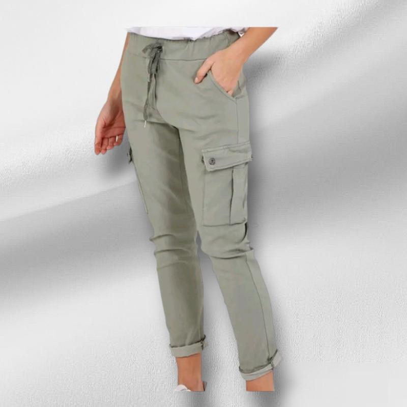 Magic cargo Trousers fits size 8-18 Womenswear Bottom Lady 5