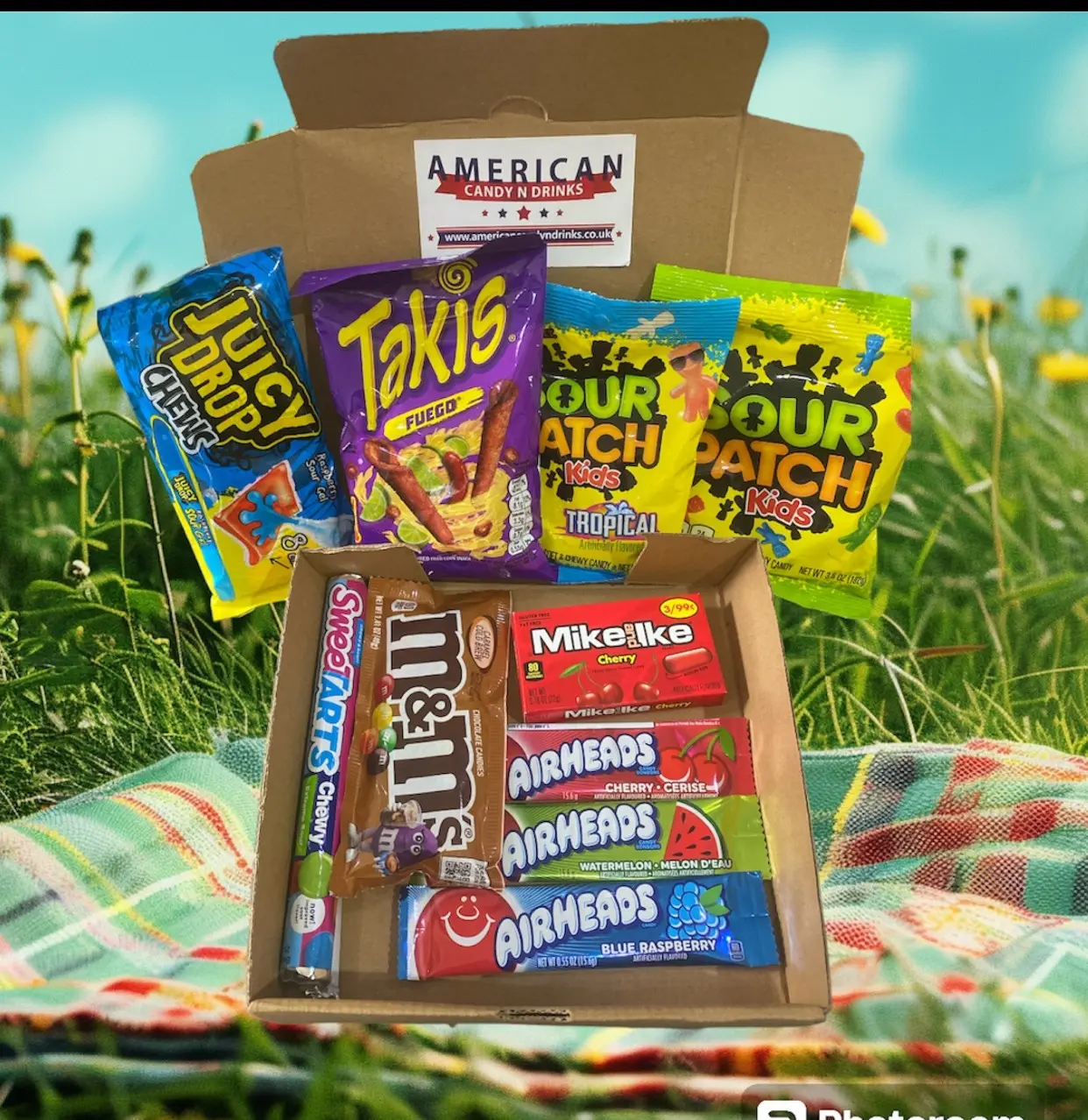 American Goodie Box Takis Sour Patch Gift Box