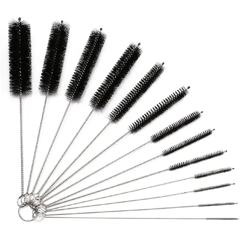 Bottle Cleaning Brushes, 13 Pcs Tube Brush Nylon Bottle Pipe Cleaner Set for Bottle Glasses Straw Cleaning 0