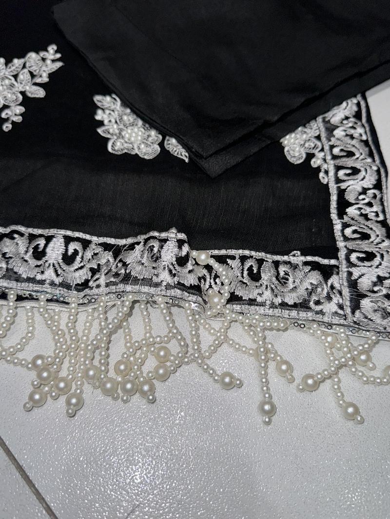 Product Introduction of 4 Colours AD’AAB salwar kameez dress 3 piece Pakistani white embroidered wedding edt S-XXL Womenswear 58