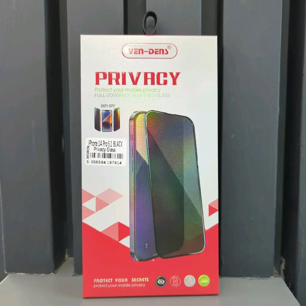 Full Coverage Privacy Screen Protector Glass for All iPhone  Smartphones - Protection