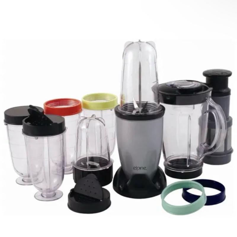 NEW 17PC MULTI BLENDER CHOPPER MIXER FOOD PROCESSOR JUICER SMOOTHIE HIGH POWER 0