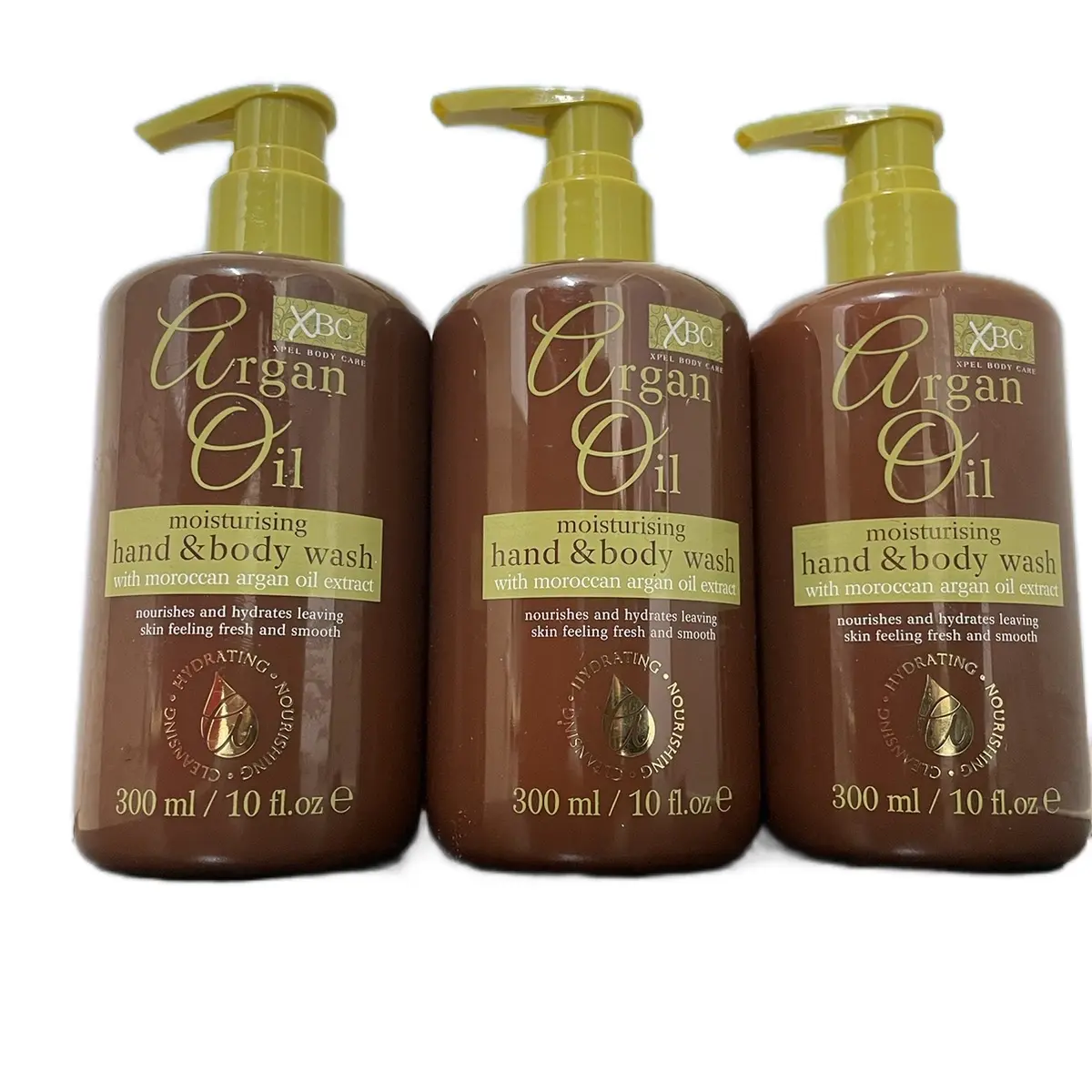 Argan Oil Hand & Body Wash 300ML x 3- Body Care